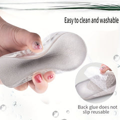 Silicone Gel Height Increase Insole Heel Lifting Inserts Shoe Foot Care