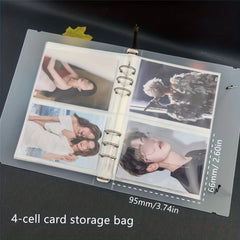 10pcs A5 Binder Pocket With 6 hole Budget Cash Envelope