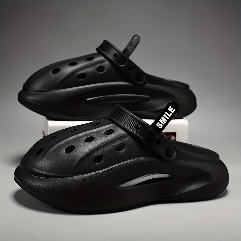 Men's Comfortable Platform Clogs Non Slip Garden Shoes Summer Sandals