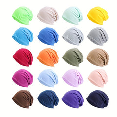 Beanie Hat Elastic Slouchy Chemo Cap For Men Women