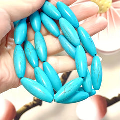 10pcs Turquoise Stone Beads for DIY Jewelry Making
