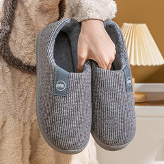 Men's Soft Indoor Slides Slippers Plush House Shoes