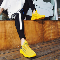 Men's Slip on Blade Sneakers with Shoelaces