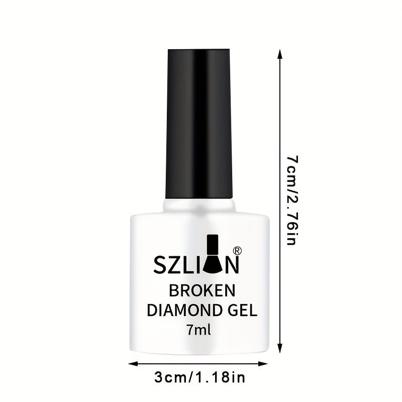 Reflective Glitter Gel Nail Polish Set - Shining Broken Diamond Gel Polish