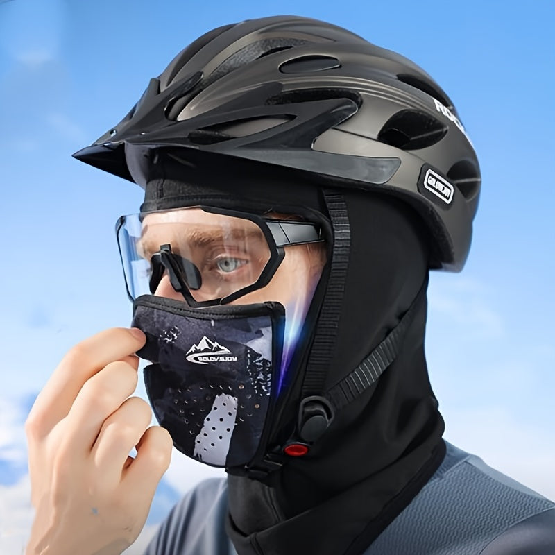 Ski Mask Magnet Adsorption Face Cover Warm Windproof Bib Cold Proof