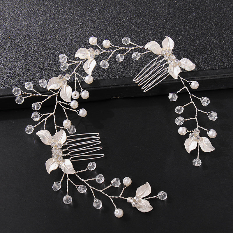 Twist Flower Hairband With Comb Headband Party Favor Decorations