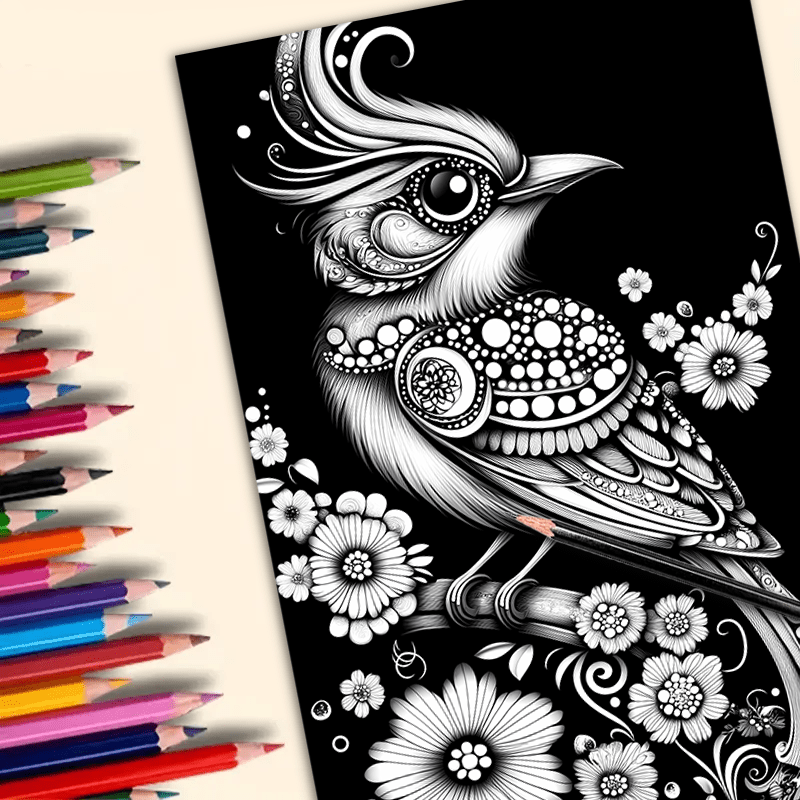 Relax Animal Coloring Book for Adults - Perfect Gift for Friends
