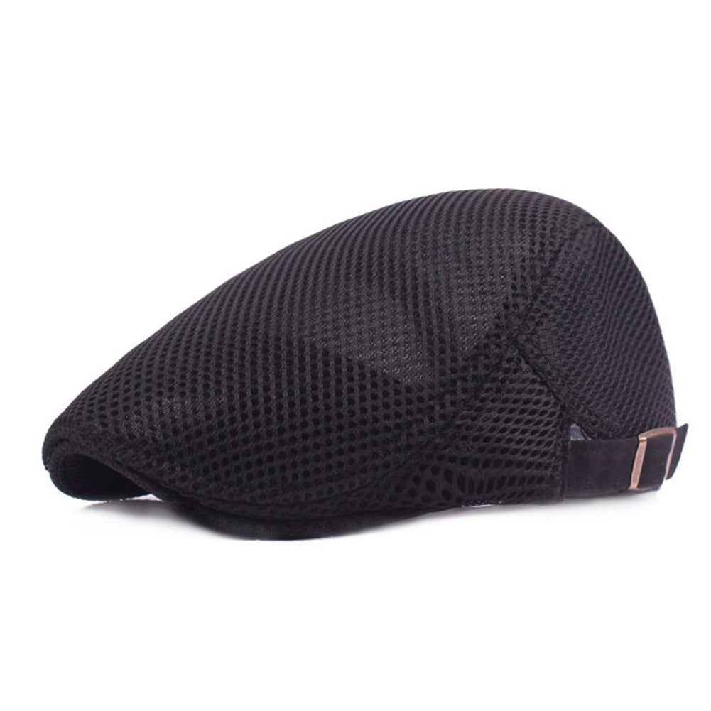 Men's Breathable Beret Hat for Summer Weather