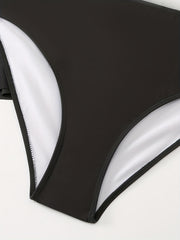 Cross Front Tankini Set