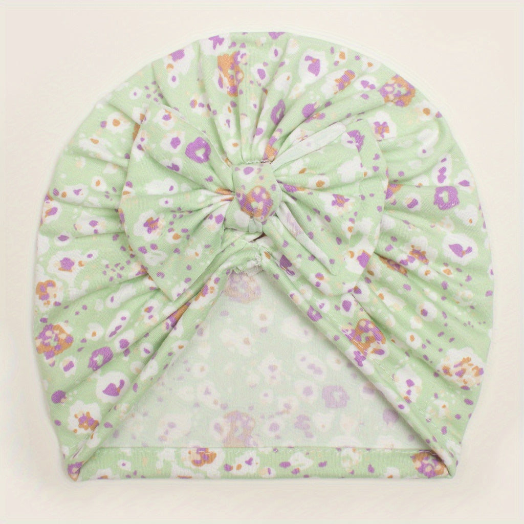 Printed Donut Baby Hat for Newborns in Autumn Winter