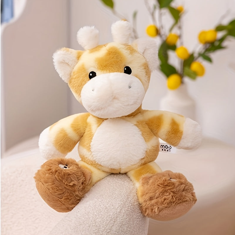 53in Cute Deer Plush Toy Perfect for Girls' Birthday or Home Decor