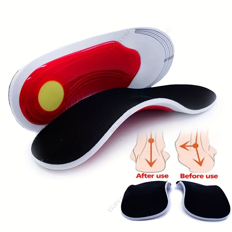 Orthotic Insoles for Arch Support Flat Feet Pronation Plantar Fasciitis Gel Pad