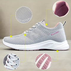 Soft Thick Sole Shock Absorption Lightweight Sneakers