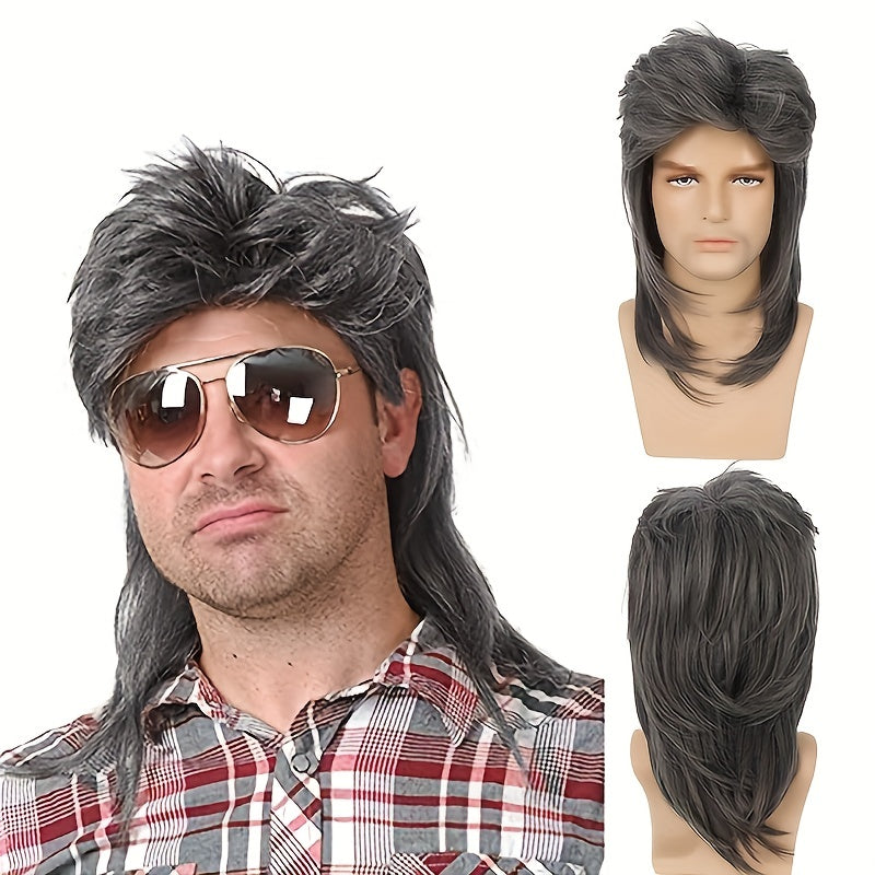Men's Handsome Daily Use Costume Wig for Parties and Role-Playing
