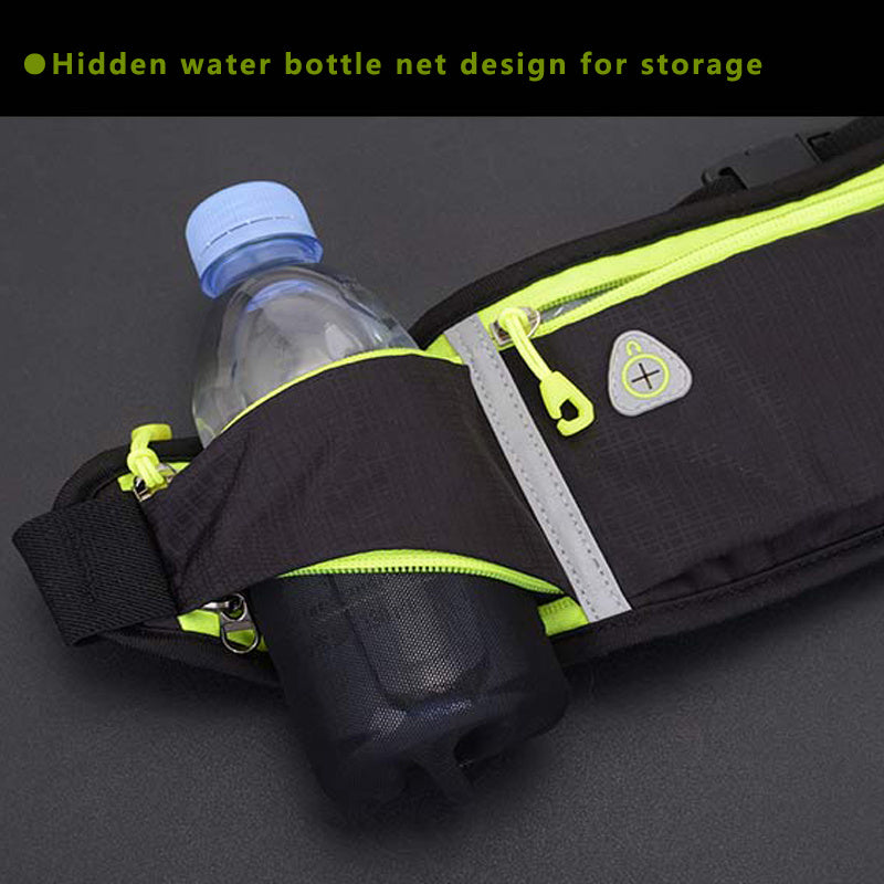 Running Belt with Water Bottle Holder