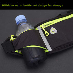 Running Belt with Water Bottle Holder