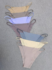 7pcs Seamless Low Waist Stretchy Panties Women's Lingerie