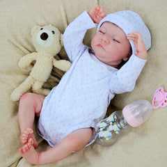 17 Inch Lifelike Reborn Baby Doll Soft Body Realistic Newborn Baby Doll
