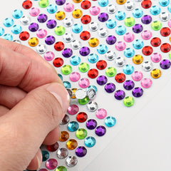 504 Decorative Diamond Stickers DIY Photo Album Acrylic Car Drill Stickers