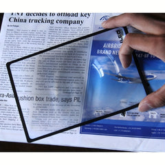 PVC Bookmark Magnifying Glass Card Thin Reading Business Card
