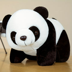 Adorable Panda Plush Toy Soft Stuffed Animal PP Material