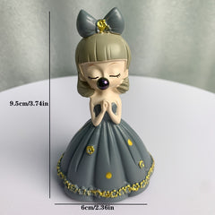 Nordic Style Girl Ornaments Living Room Home Decoration Resin Crafts