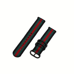 Soft Green Double Layer Nylon Smart Watch Strap