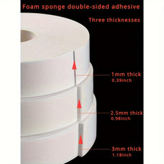 Foam Tape High Adhesive Sponge Double-sided Tape Strong Fixed