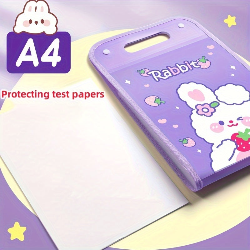 Portable 1PC Layered Document Bag