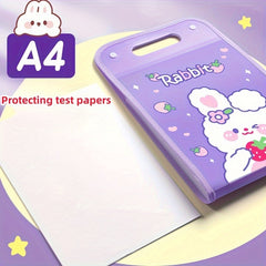Portable 1PC Layered Document Bag