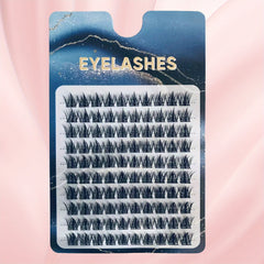 DIY Cluster False Eyelashes 8 16mm Natural 3D Faux Mink Non Irritating