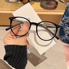 Light Blocking Glasses Square Clear Lens Computer Glasses