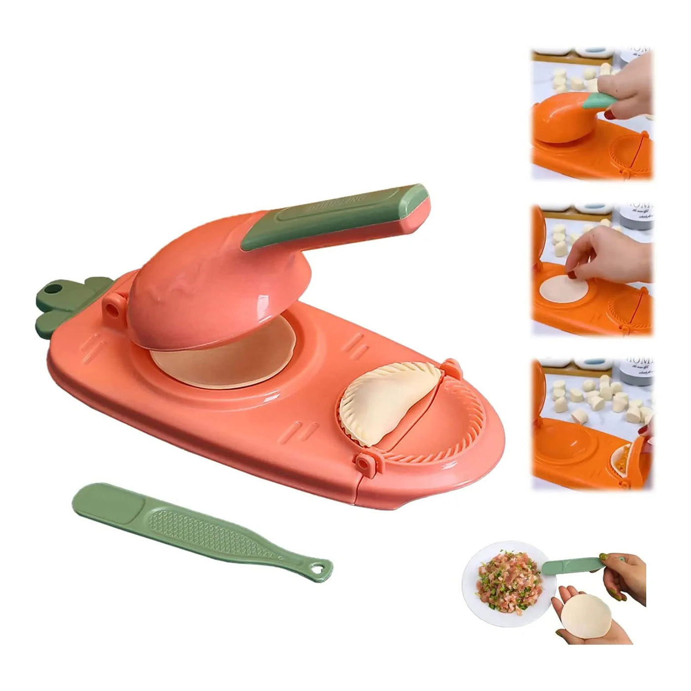 2-in-1 Stainless Steel Dumpling Maker Kit