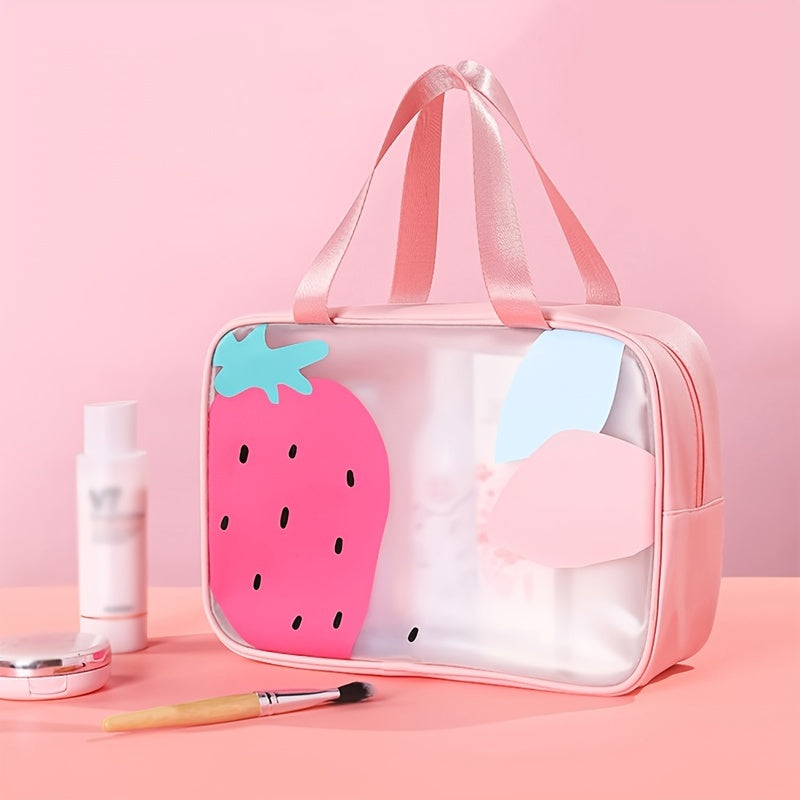 Women's Travel Toiletry Bag Waterproof with Shoe Compartment