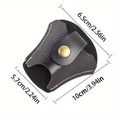 2pcs PU Leather Slingshot Waist Bag Outdoor Sports