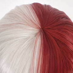 Red Anime Character Wigs Short Wig With Bangs Costume Wigs Parties