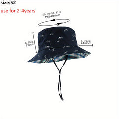 Fisherman's Hat Wide Brim Sun Protection Bucket Hat