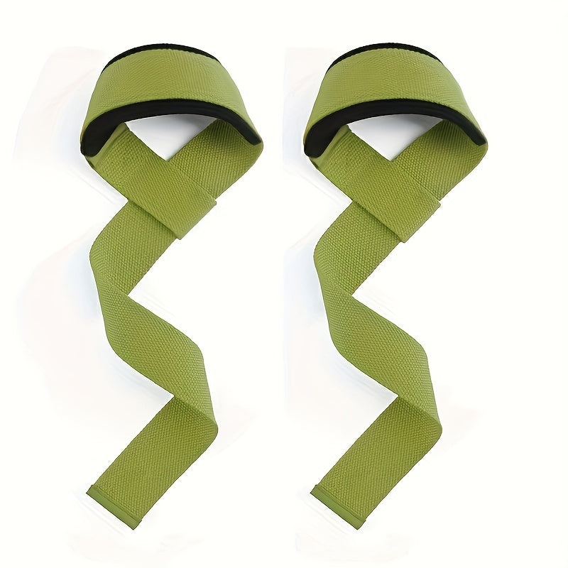 2pcs Padded Weightlifting Wrist Strap - Bodybuilding Strength Training