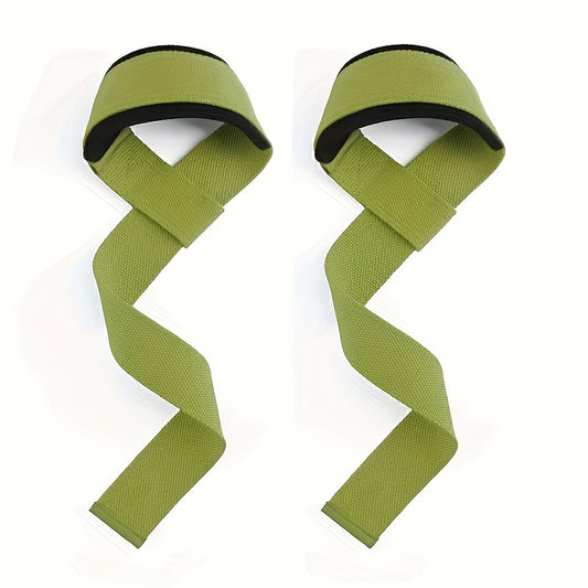 2pcs Padded Weightlifting Wrist Strap - Bodybuilding Strength Training