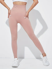 High Waist Tummy Control Fitness Pants Quick Dry Running Yoga Hip Lifting Sports