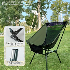 Outdoor Recliner Aluminum Camping Folding Chair