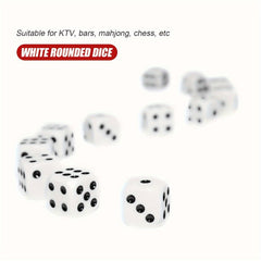 50pcs 16MM 6 Sided Game Dices For Board Games Math Dice Set