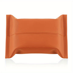 Car Tissue Box Leather Chair Back Draw Paper Bag Hanging Sun Visor Armrest Box