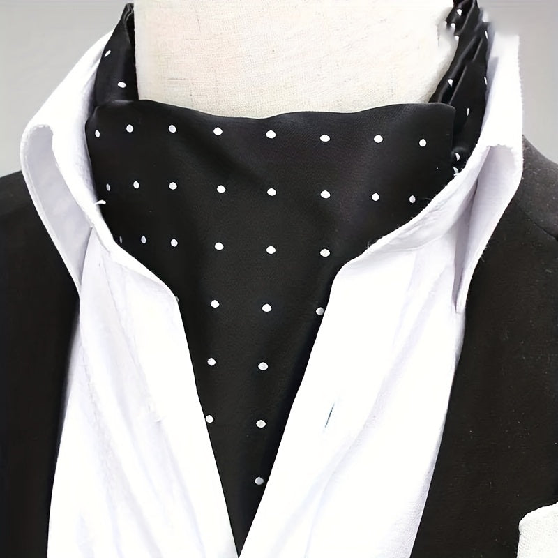 Retro Pattern Neck Scarf for Men