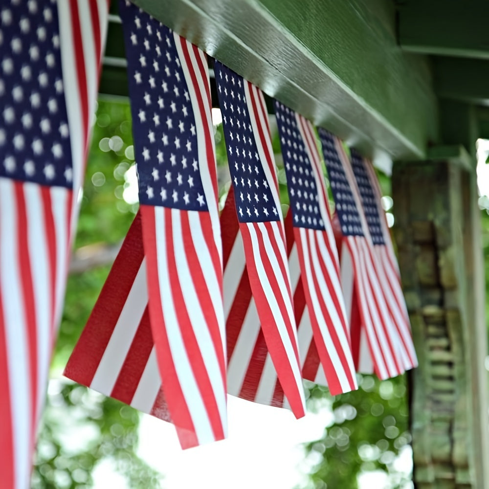 American Flag Decor Banner - Independence Day Celebration
