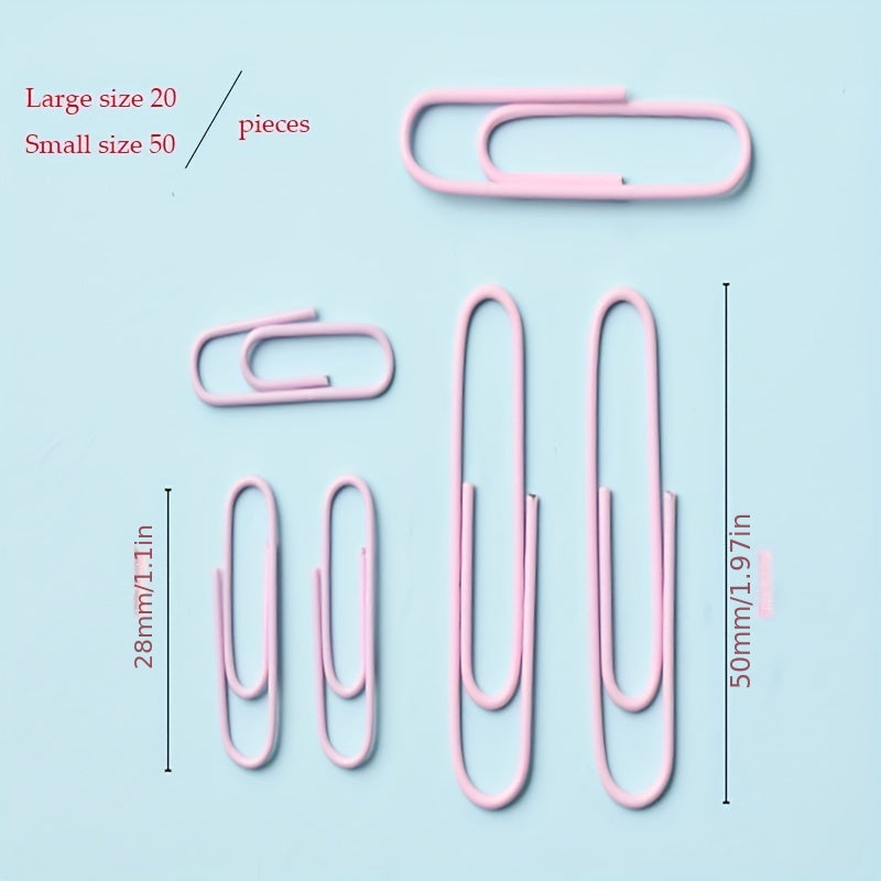 Colorful Paper Clip Creative Paper Clip with Storage Box
