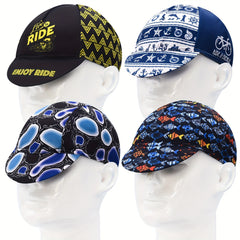Retro Cycling Caps Under Helmet Bike Cap Hat For Bicycle Running Ridding