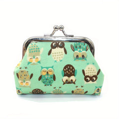 Owl Coin Purse Bag Key Bag Birthday Gift Hasp Money Bags Wallet Clutch Bag