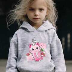 Kid's 2pcs Water Bottle Print Hoodie & Pants Set