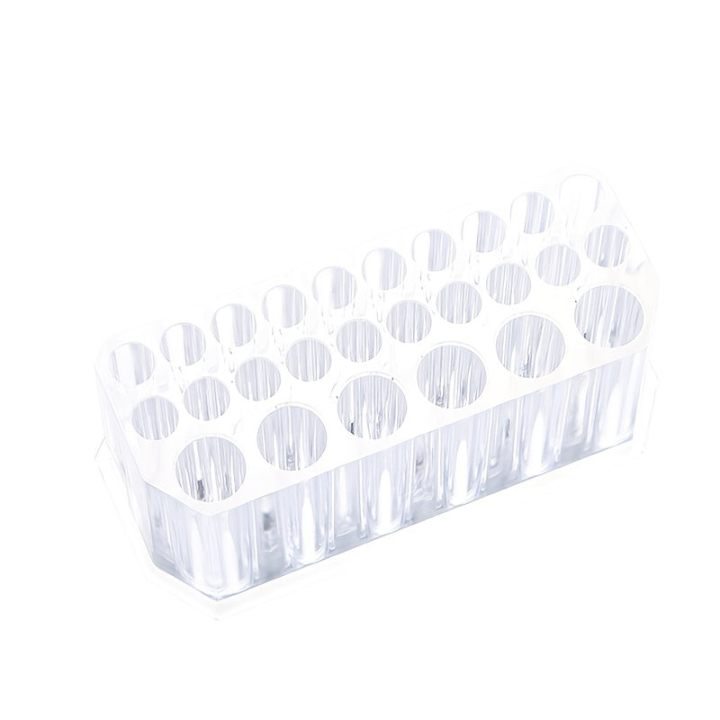 Clear Acrylic Makeup Brush Holder 26 Holes Organizer